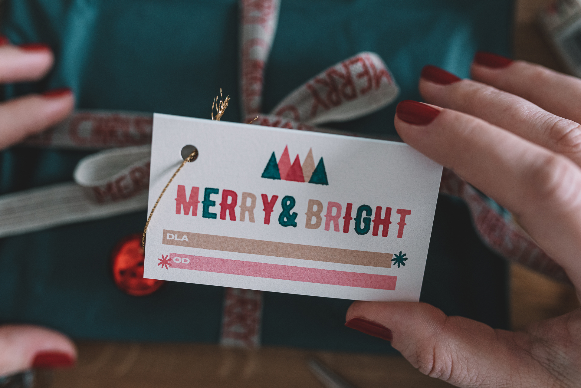 Etykietki na prezenty